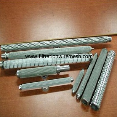 Sintered Melt Textile Filter Elements