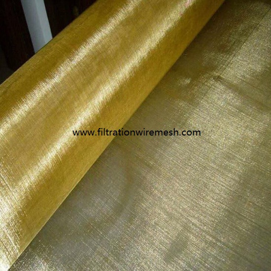 Brass Wire Cloth Plain Weave