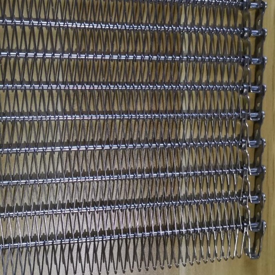 IQF Spiral Freezer Conveyer Belt Mesh