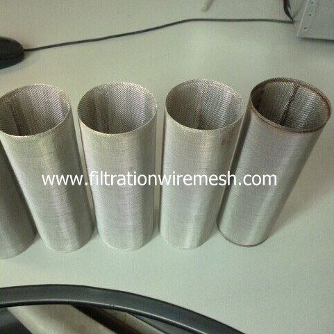 Stainless Steel Cylindrical Extruder Screen