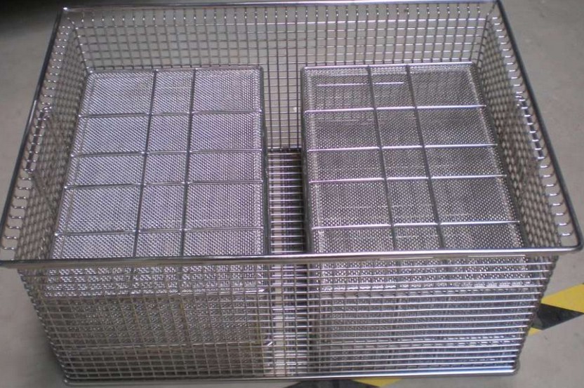 Custom Stainless Steel Wire Mesh Baskets